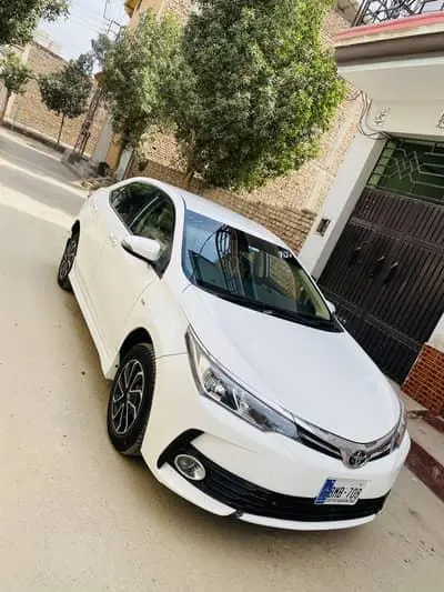Toyota Corolla GLi Automatic 2018 rental Karachi
