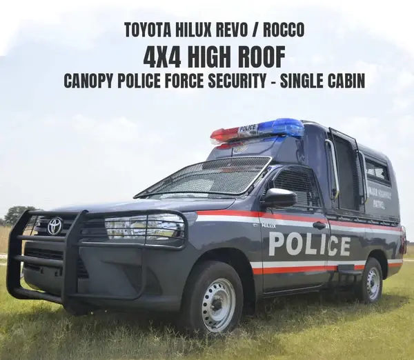 Toyota Hilux Revo escort vehicle rental Karachi