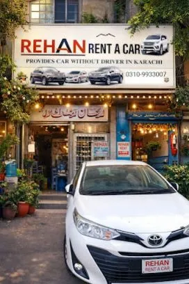 Rehan Rent A Car office Karachi – Liaquatabad